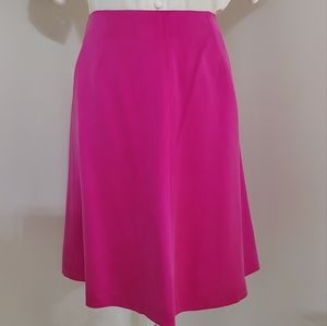 Vintage Dana Buchanan silk a line skirt